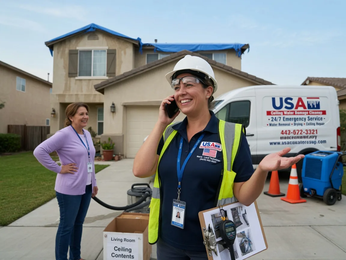 Ceiling Water Damage Restoration Sadler, TX FAQs
